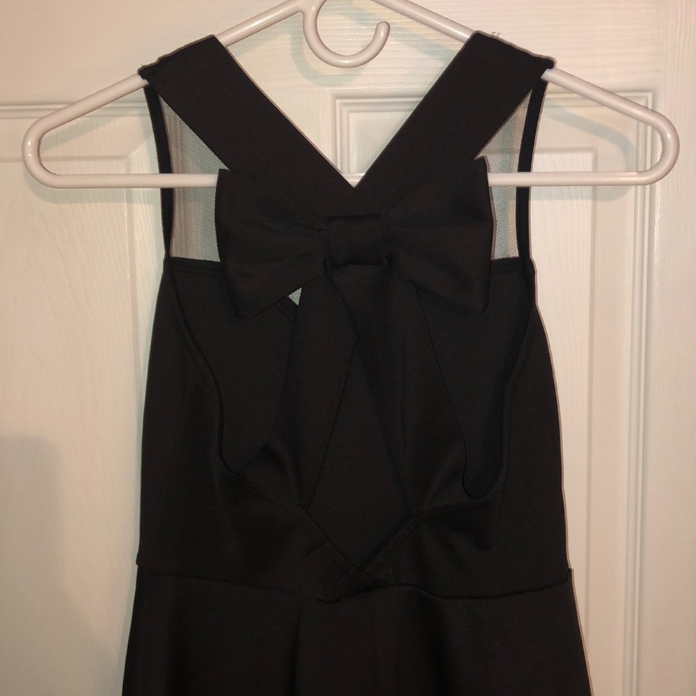 Black cocktail dress